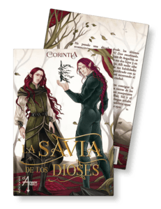 La savia de los dioses, de Corintia (cubierta)